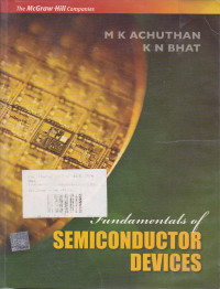 Fundamentals of : Semiconductor Devices