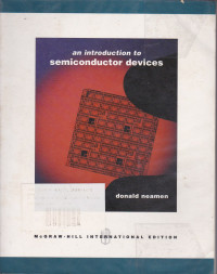 An Introduction to Semiconductor Devices