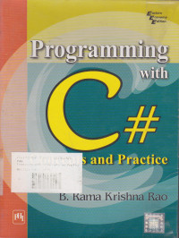 Programming With C # Concepts And Practice