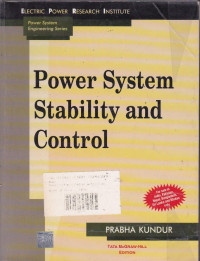 Power System stability And Control