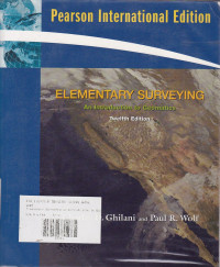 Elementary Surveying : An Introduction To Geomatics