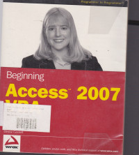 Beginning Access 2007 VBA