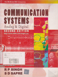 Communication Systems : Analog & Digital