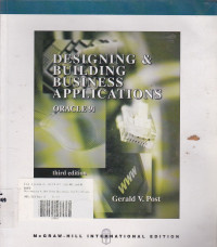 Image of Designing & Building Business Applications Oracle 9i Third Edition
