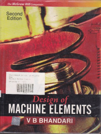 Design Of Machine Elements