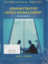 Administrative Office Management : An Introduction