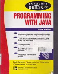 Programming With Java ( Schaum Outlines )