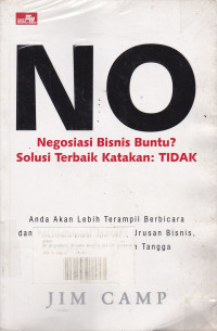 NO Negosiasi Bisnis Buntu? Solusi Terbaik Katakan: Tidak