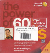 The Power of 60 SMS (Simple Motivation for Success) Seri 1