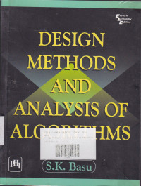 Design Methods And Analysis Of Algorithms