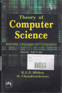 Theory Of Computer Science: Automata, Languages And Computation