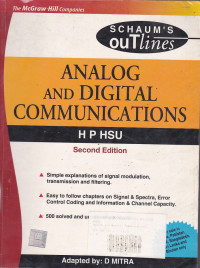 Analog And Digital Communications