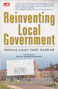 Reinventing Local Government Pengalaman Dari Daerah