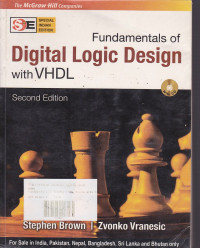 Fundamentals of Digital Logic Design With VHDL