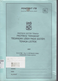 Proteksi Sistem Tenaga Proteksi Terhadap Tegangan Lebih pada Sistem Tenaga Listrik