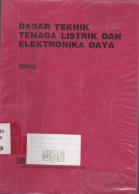 Dasar Teknik Tenaga Listrik dan Elektronika Daya