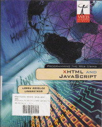 Programming The Web Using ; XHTML And JavaScript