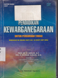 Pendidikan Kewarganegaraan