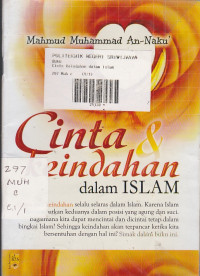 Cinta Dan Keindahan Dalam Islam