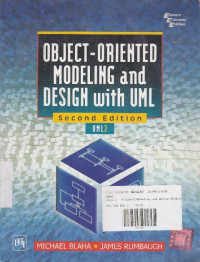 Object-Oriented Modeling And Design With UML