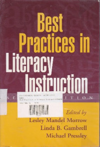 Best Practices In Literacy Instruction Second Edition