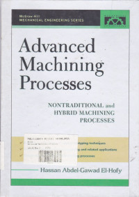 Advanced Machining Processes