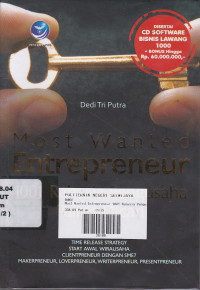 Most Wanted Entrepreneur : 1001 Rahasia Pengusaha Paling Dicari