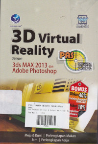 PAS (Panduan Aplikatif & Solusi) 3D Virtual Reality dengan 3ds Max 2013 dan Adobe Photoshop
