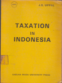 Taxation In Indonesia