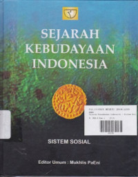 Sejarah Kebudayaan Indonesia : Sistem Sosial