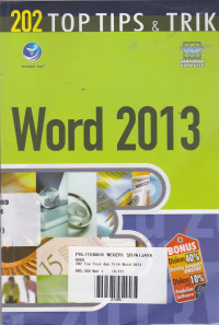 202 Top Tips Dan Trik Word 2013