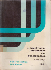 Mikroekonomi Intermediate dan Penerapannya Jilid.1 Ed.3