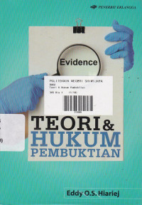 Teori & Hukum Pembuktian