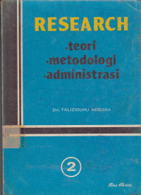 Research Teori, Metodologi, Administrasi Jilid.2