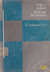 Pokok-Pokok Hukum Perikatan