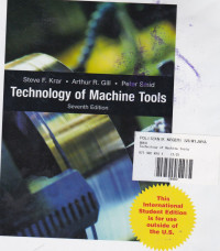 Technology of Machine Tools