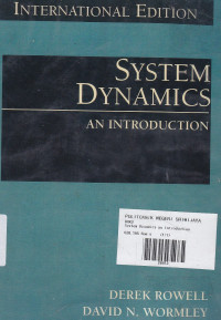 System Dynamics an Introduction