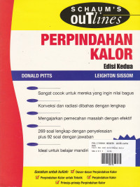 Perpindahan Kalor: Teori dan Soal-Soal (Schaum's Outlines) Edisi Kedua