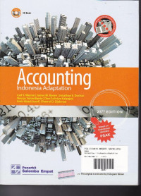 Accounting: Indonesia Adaptation Ed.25