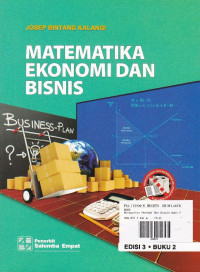 Matematika Ekonomi Dan Bisnis Buku.2 Ed.3