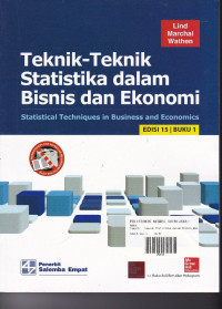 Teknik-Teknik Statistika Dalam Bisnis Dan Ekonomi Buku 1 Edisi 15