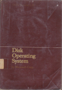 Disk Operating System