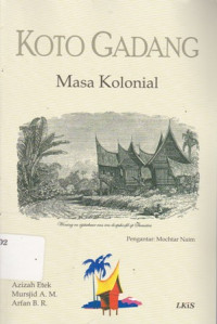 Koto Gadang Masa Kolonial