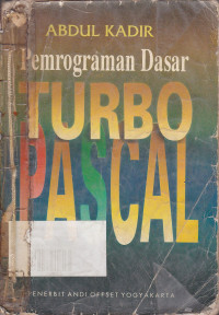 Pemrograman Dasar Turbo Pascal