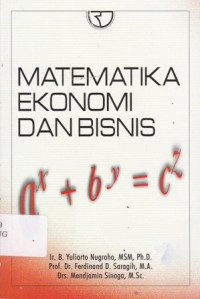 Matematika Ekonomi dan Bisnis