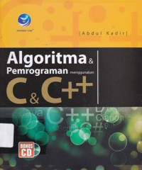 Algoritma dan Pemrograman Menggunakan C dan C++