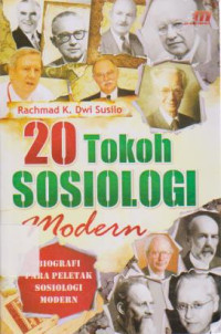 Dua Puluh Tokoh Sosiologi Modern