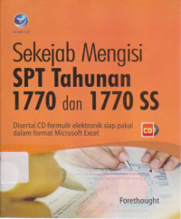 Sekejab Mengisi SPT Tahunan 1770 dan 1770 SS plus CD Ed.1