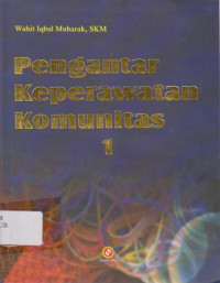 Pengantar Keperawatan Komunitas I