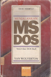 Menjalankan MS DOS Versi 4 Dan DOS Shell Edisi Keempat